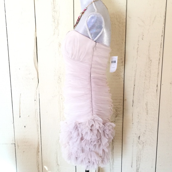 BNWT Max & Cleo Cream Romantic Cocktail Dress - Picture 3 of 8